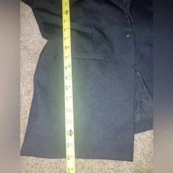 Halogen Black Blazer Jacket Women's Size 10 Petite - Picture 11 of 11